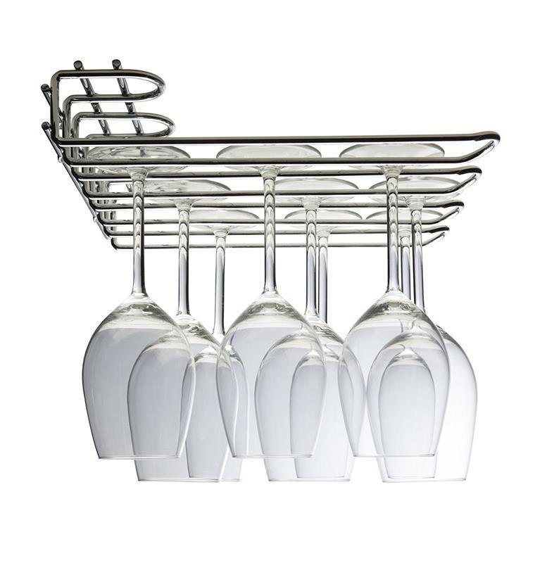 Suport cromat model 2 pentru 12 pahare