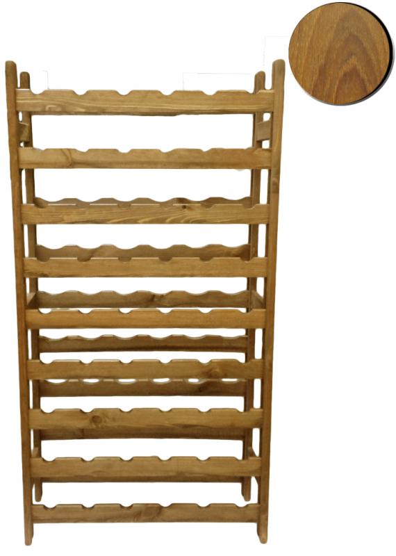 Raft lemn 54 sticle vin