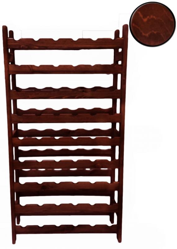 Raft lemn 54 sticle vin