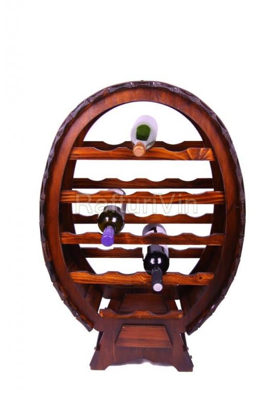 Raft lemn 18 sticle