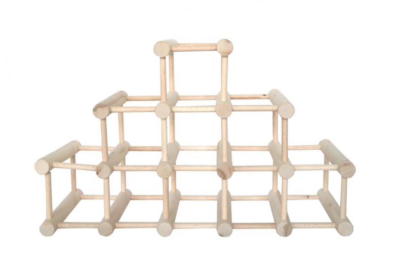 Raft 14 sticle  - piramida