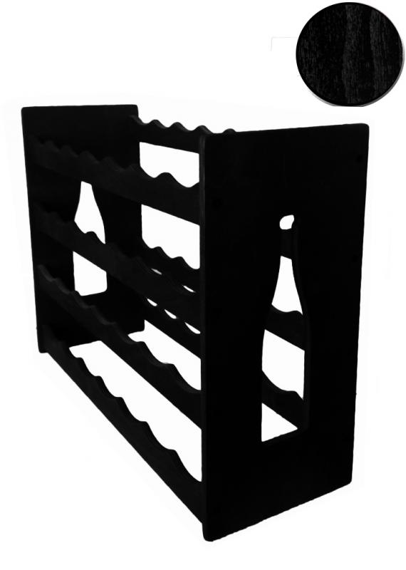 Raft lemn 28 sticle vin