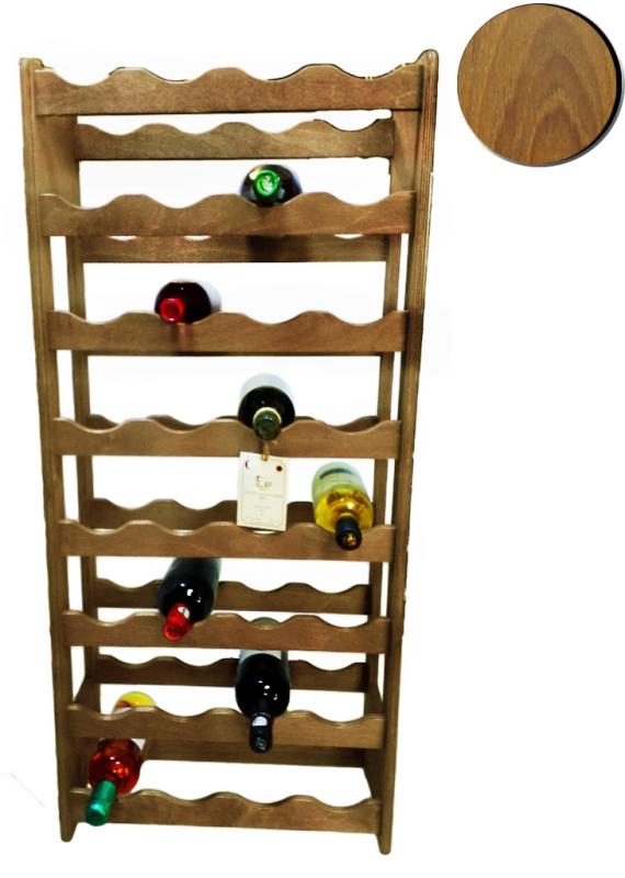 Raft lemn 32 sticle vin