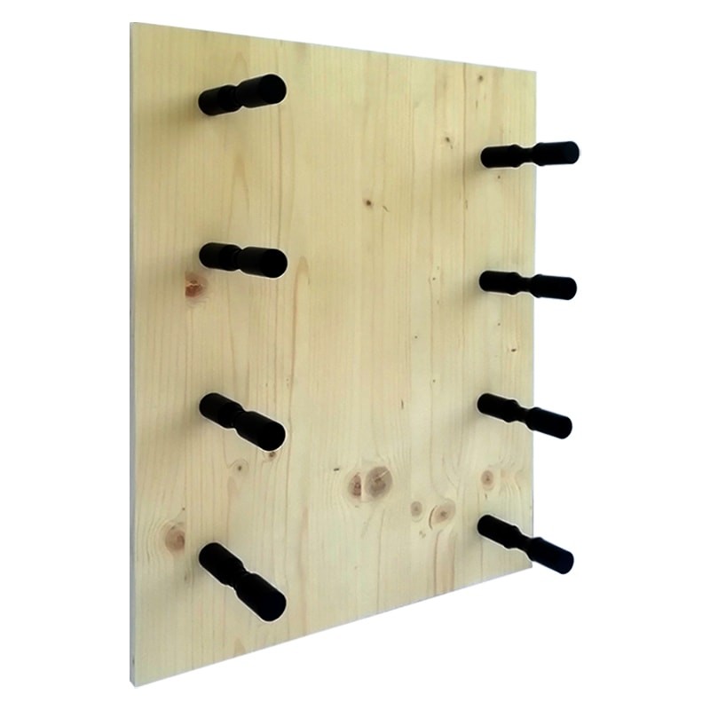 Set suporti negri pentru 4 sticle