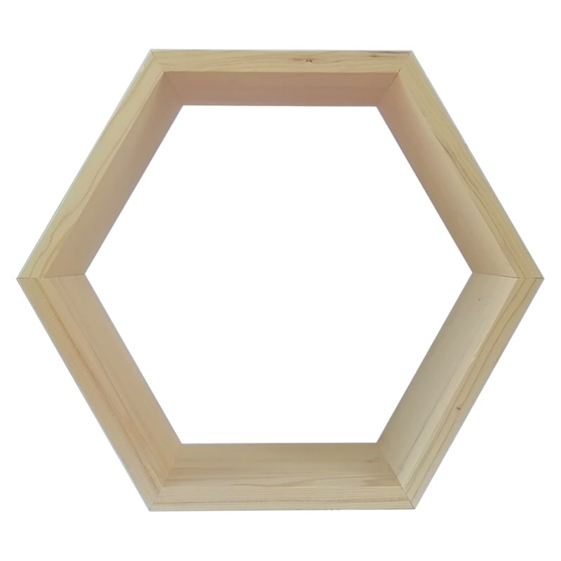 Raft hexagonal 4 sticle vin