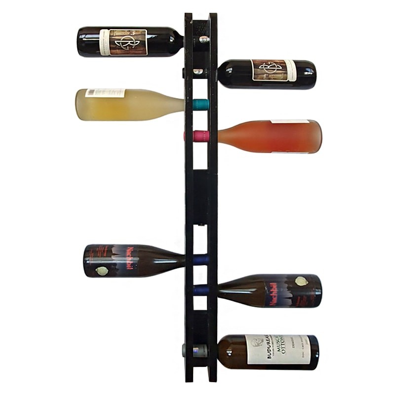 Suport negru 11 sticle vin